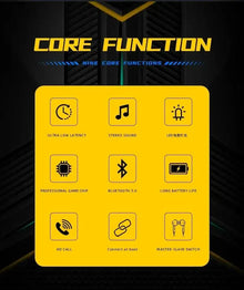 Wireless Bluetooth 5.0 Headphones Noise Reduction Earphones Sports Music Earbuds HiFi Stereo Gaming Headset With Mic For iPhone